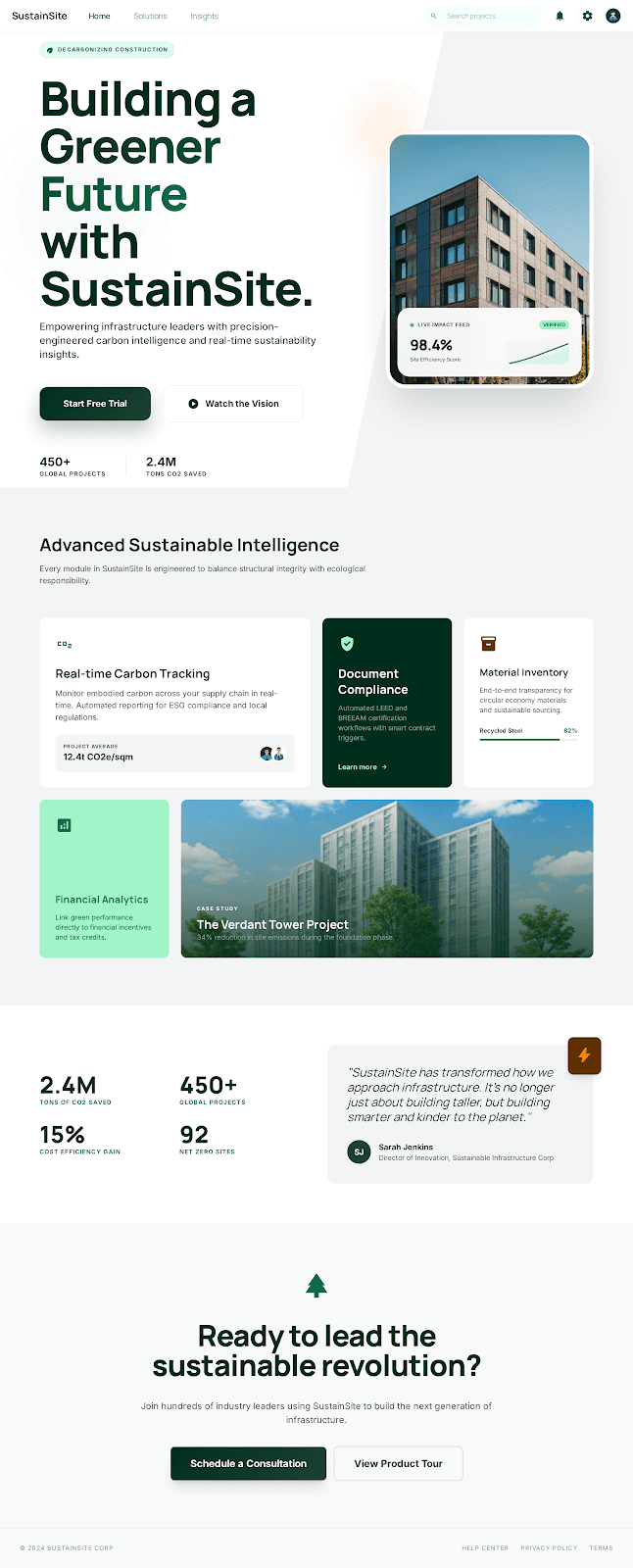 Sustainable Construction Project Management (SustainSite)